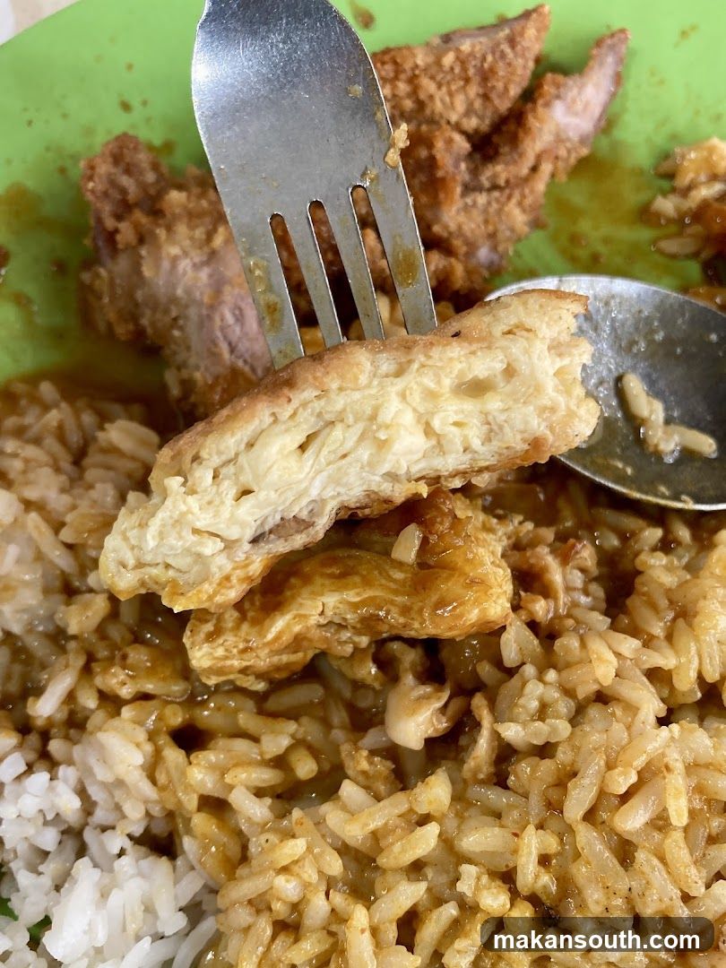 Fried Rice with Fried Dough and Meat