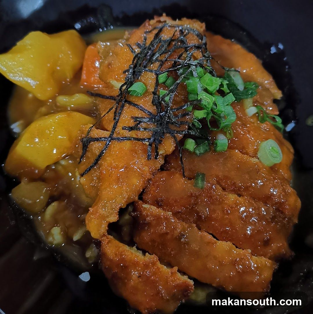 Crispy Fried Chicken with Curry Sauce