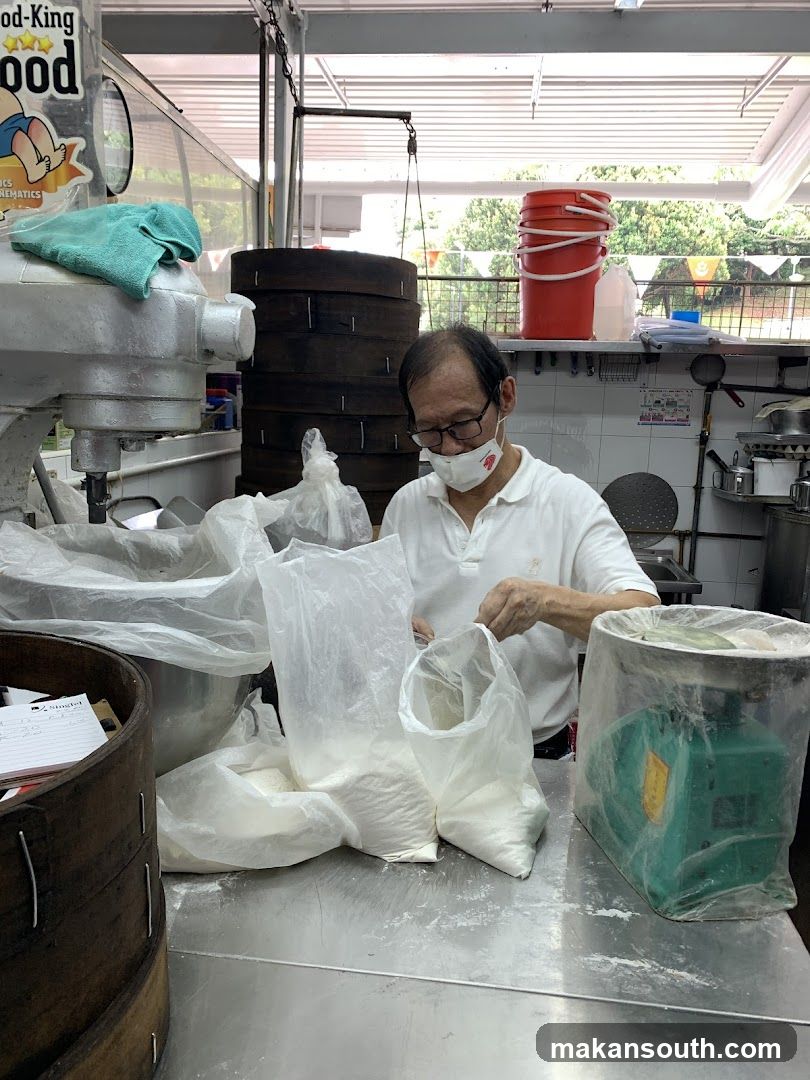 Baker Preparing Dough