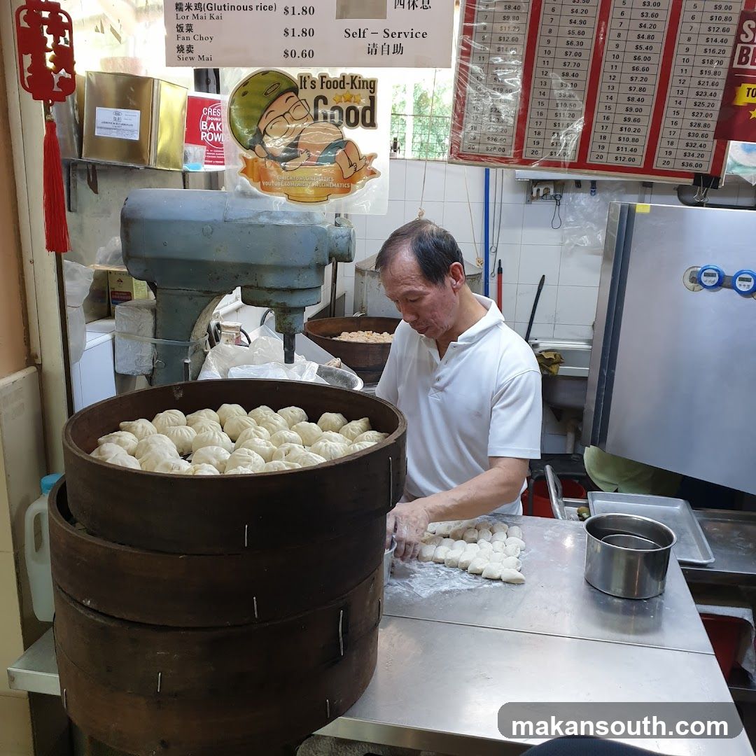 Bakery Interior with Dough Preparation