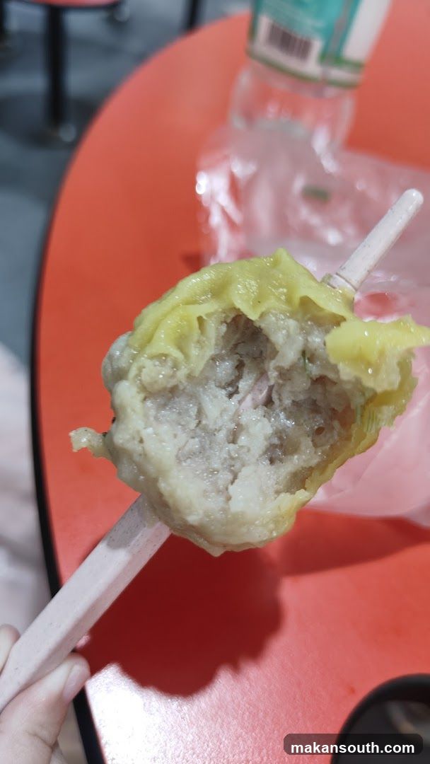 Eaten Dumpling on Stick