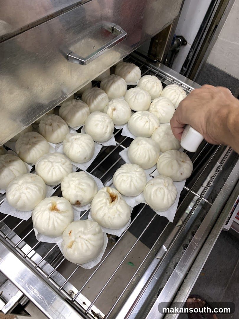 Buns in Steamer