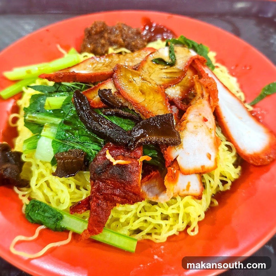 Noodle Dish with Meat and Vegetables