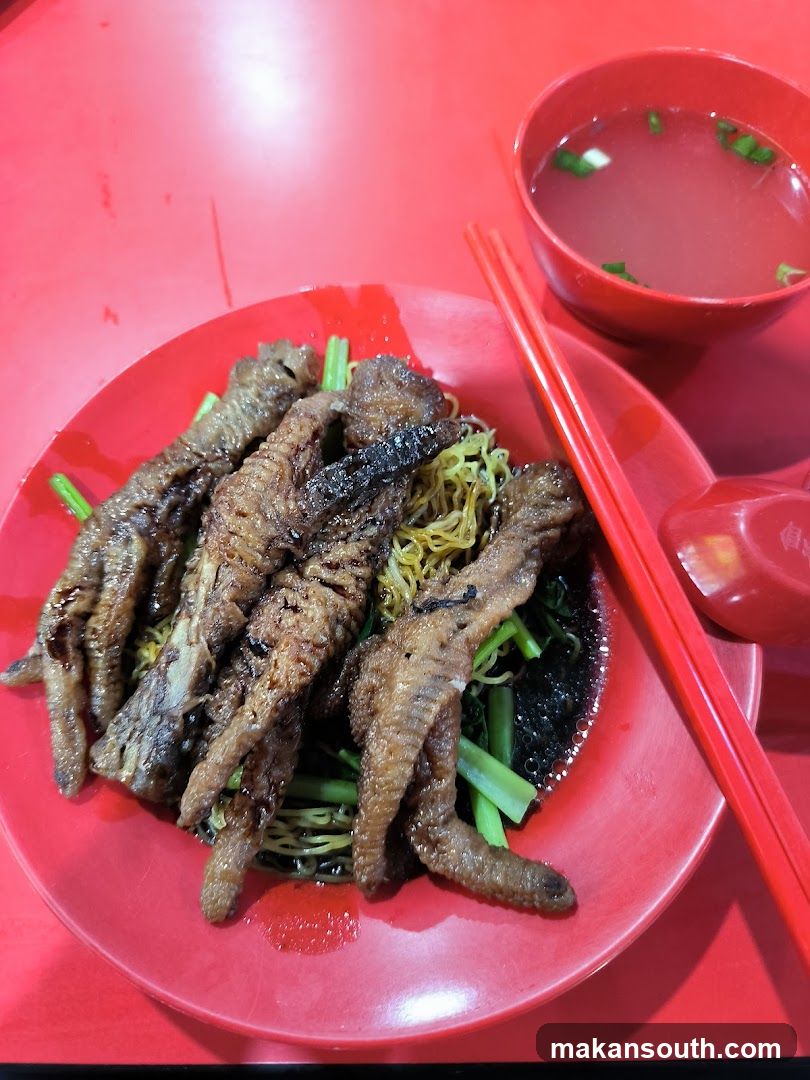 Grilled Fish Noodles with Soup