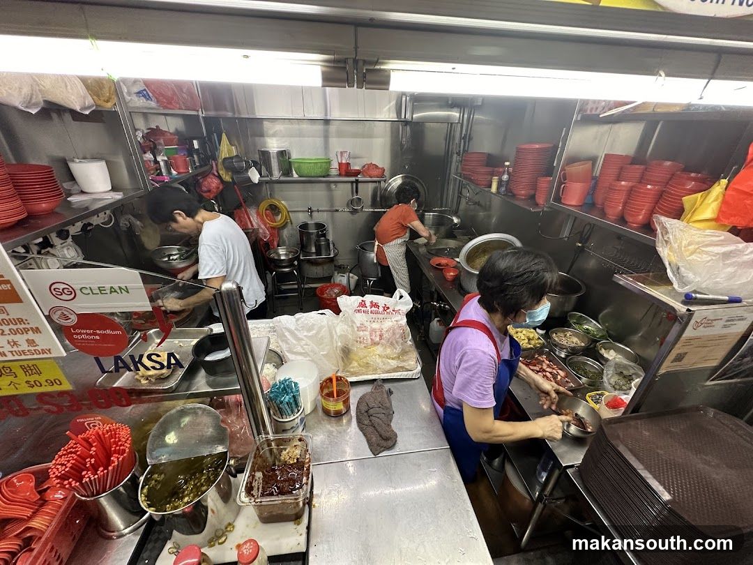 Food Stall Kitchen Interior