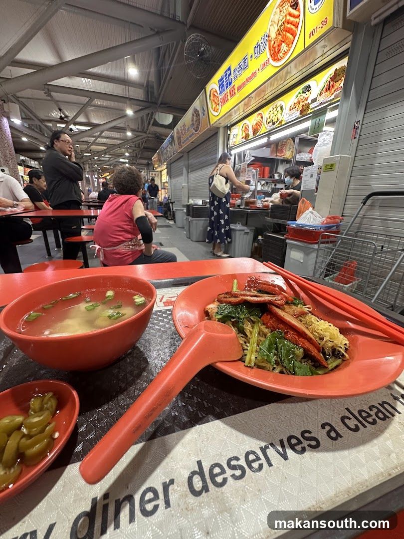 Food at a Hawker Centre