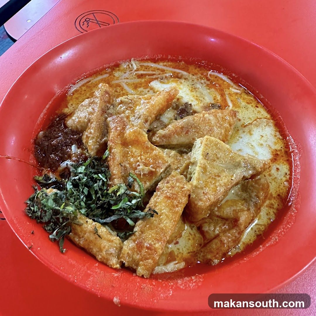 Laksa with Tofu and Herbs