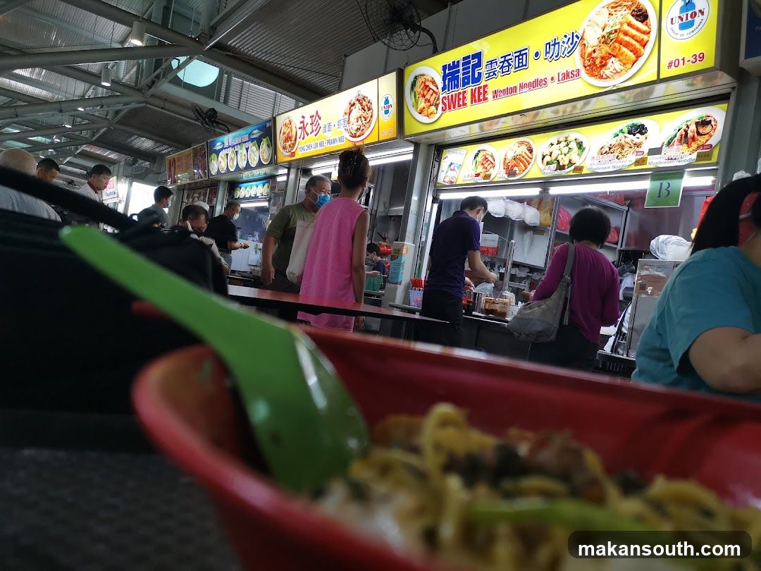 Food Stall Interior View