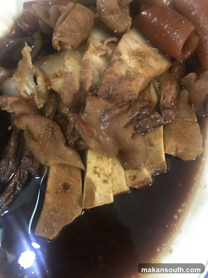 Stewed Meat and Tofu Dish