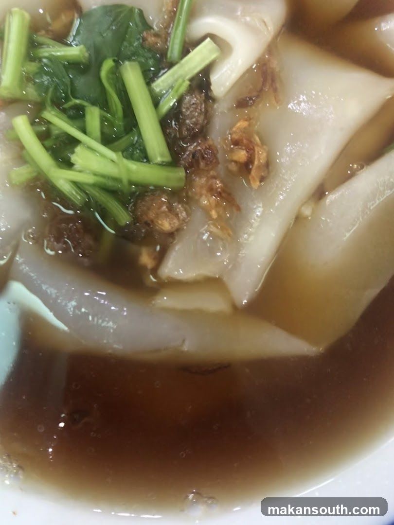 Noodle Soup with Vegetables and Crispy Toppings
