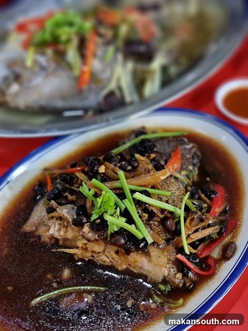 Black Bean Fish Dish