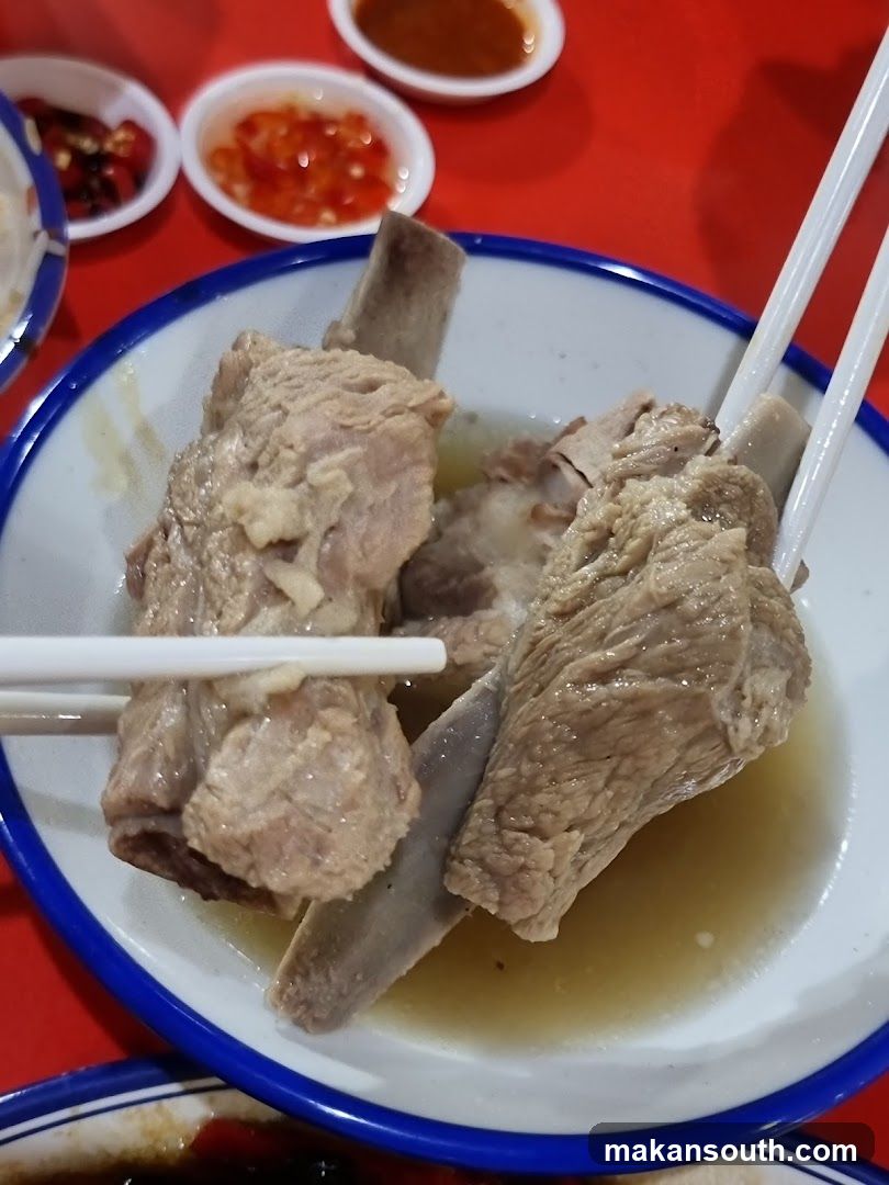 Braised Pork Ribs with Dipping Sauces