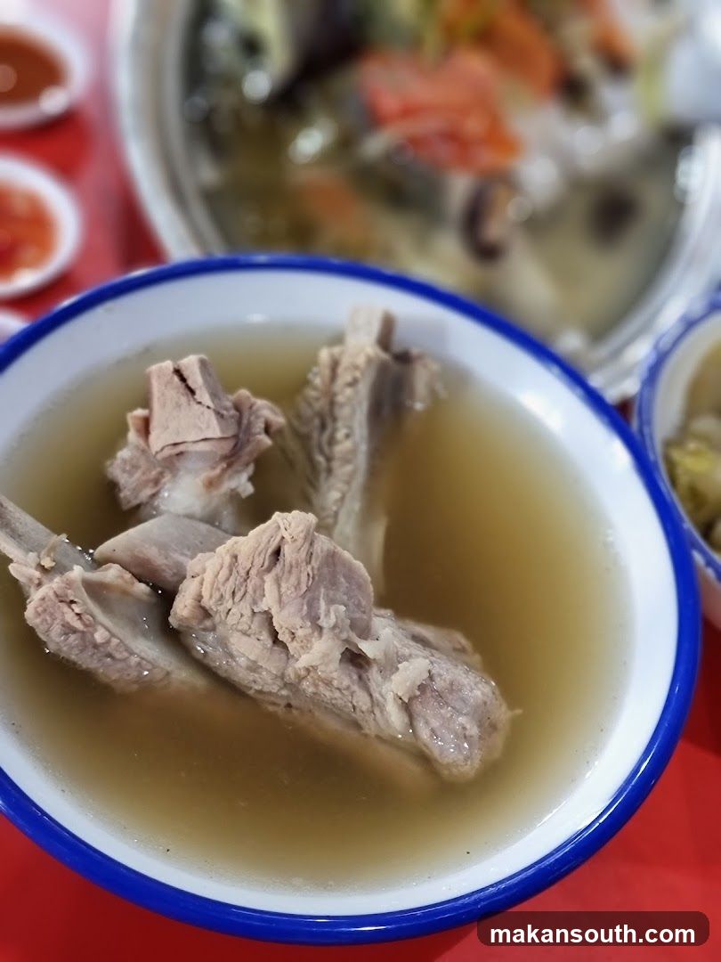 Bowl of Meat Soup