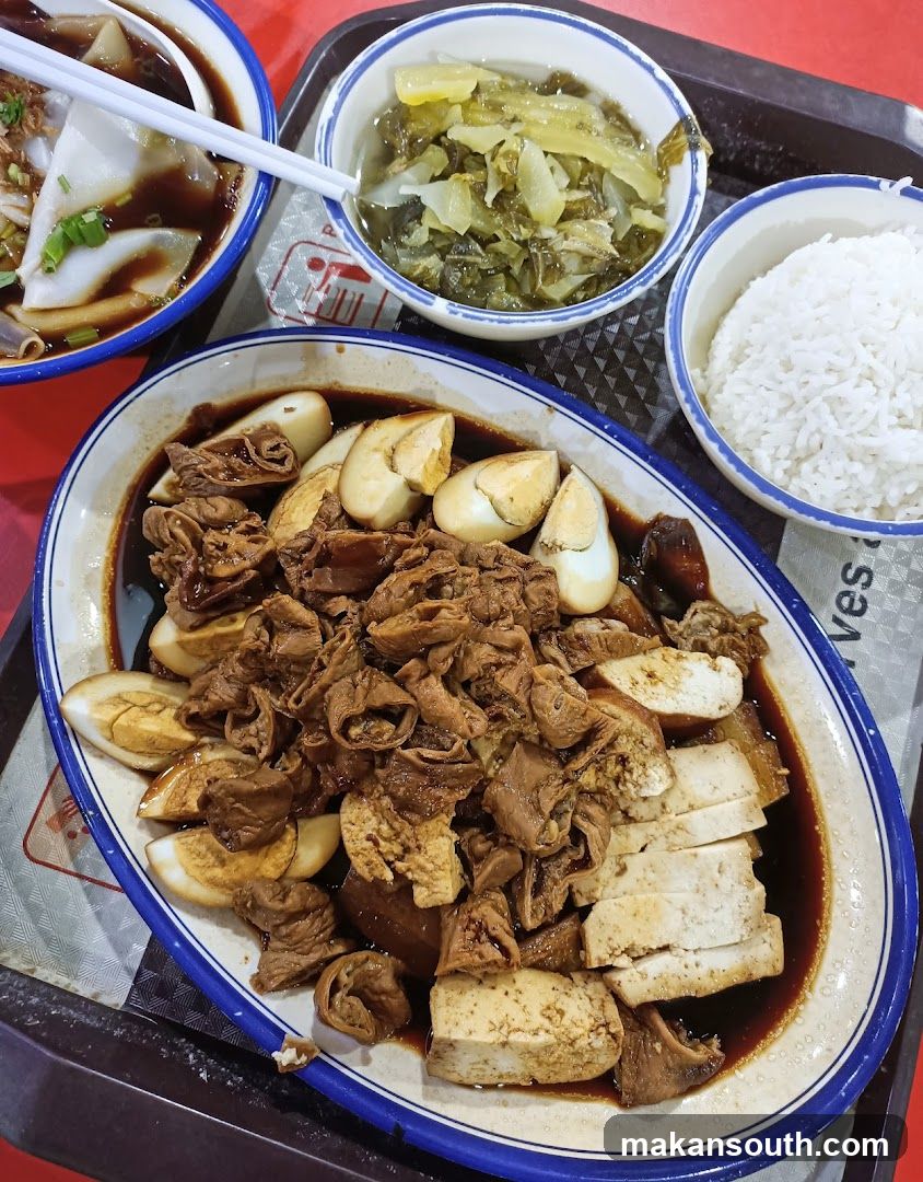 Braised Offal and Rice Meal