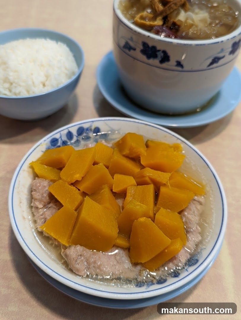 Dish with Pumpkin and Meat