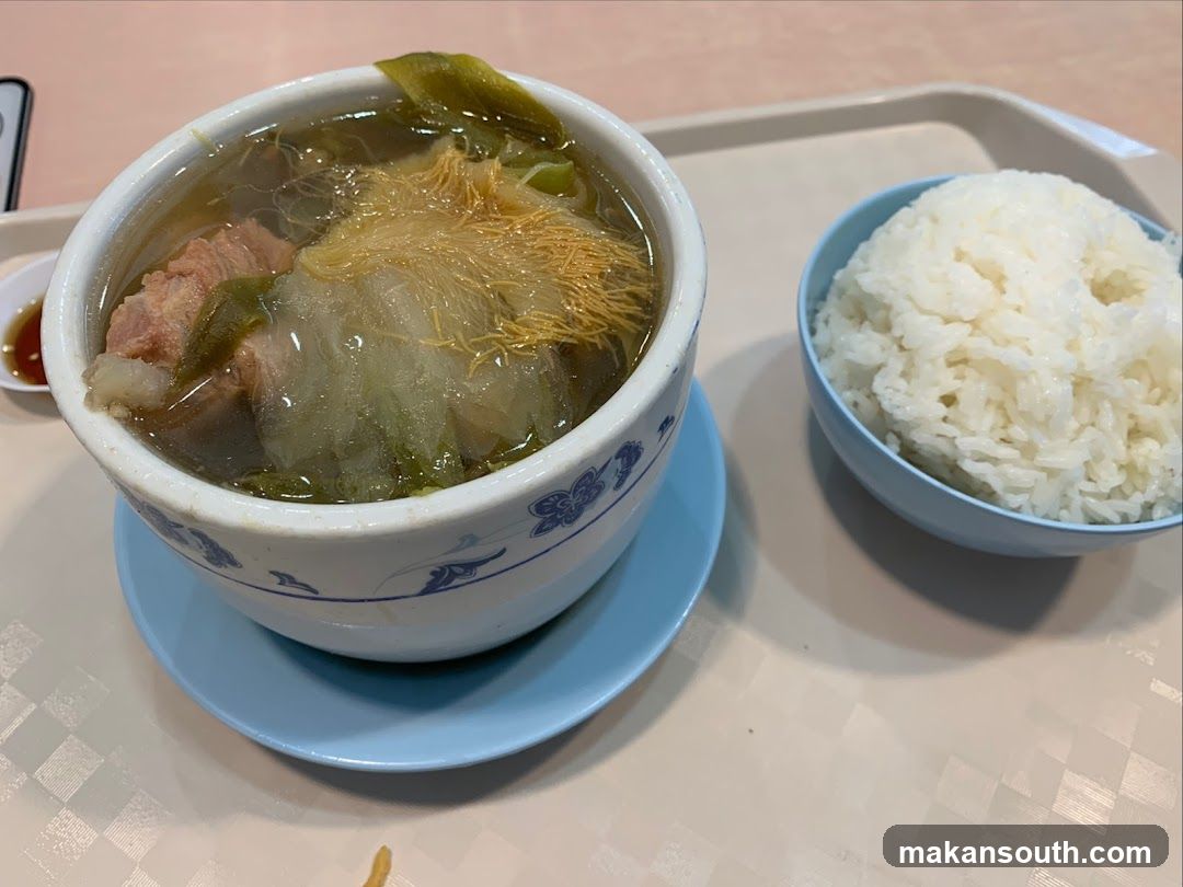 Soup and Rice Meal
