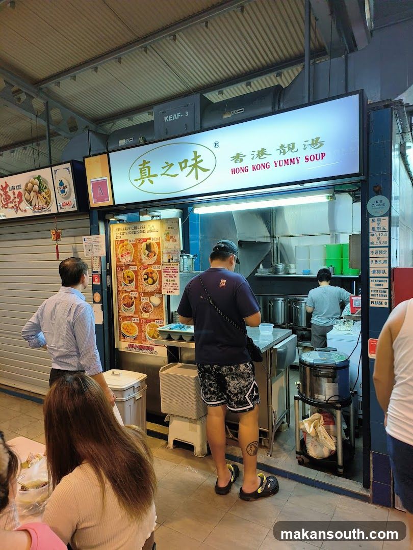 Food Stall Interior View
