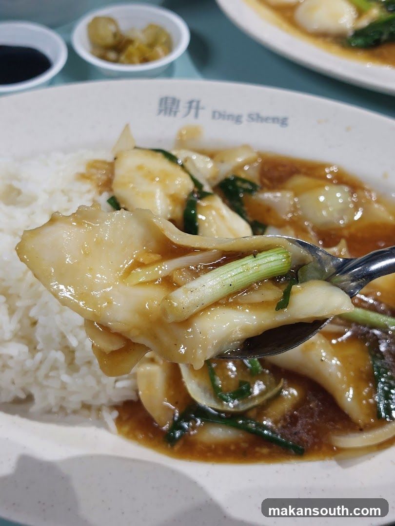 Ding Sheng Fish Ball Rice