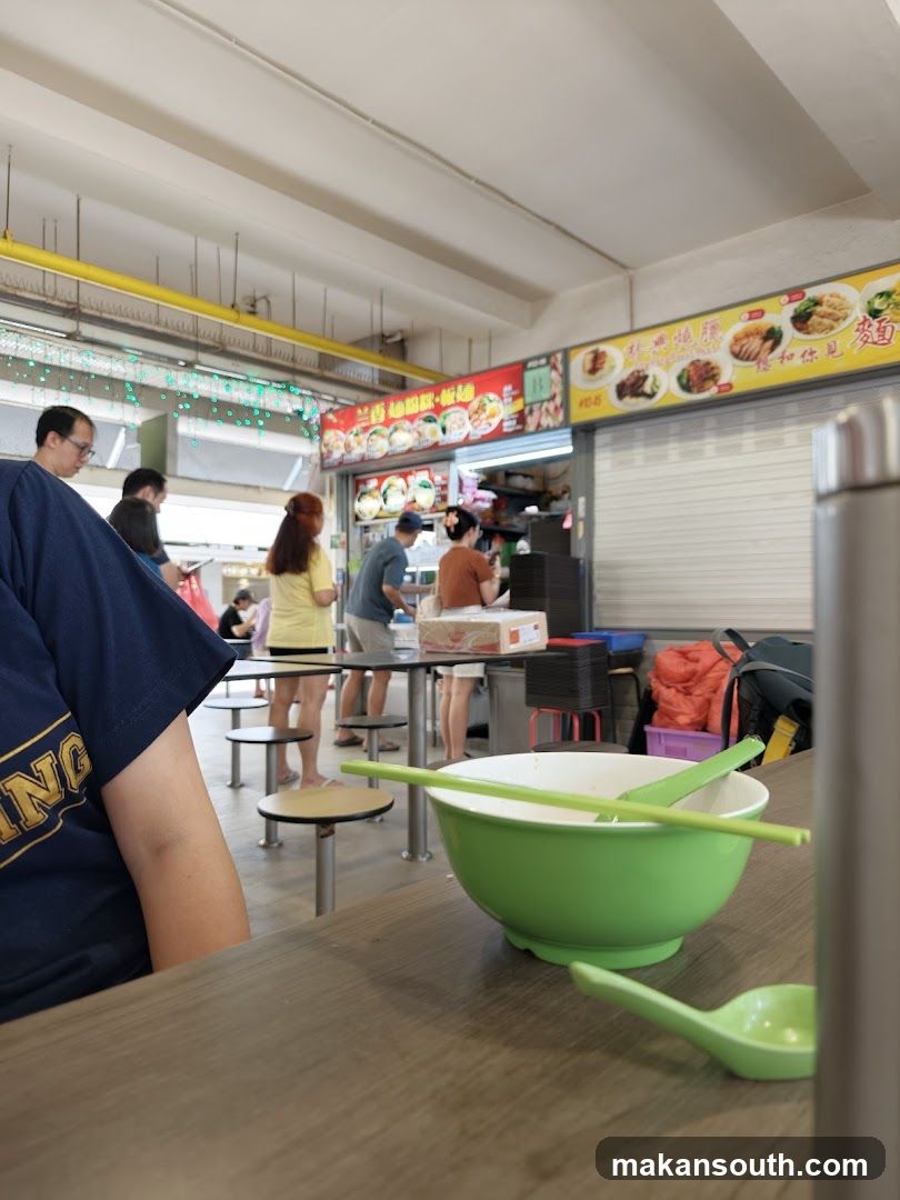 Food Stall with Menu Displays