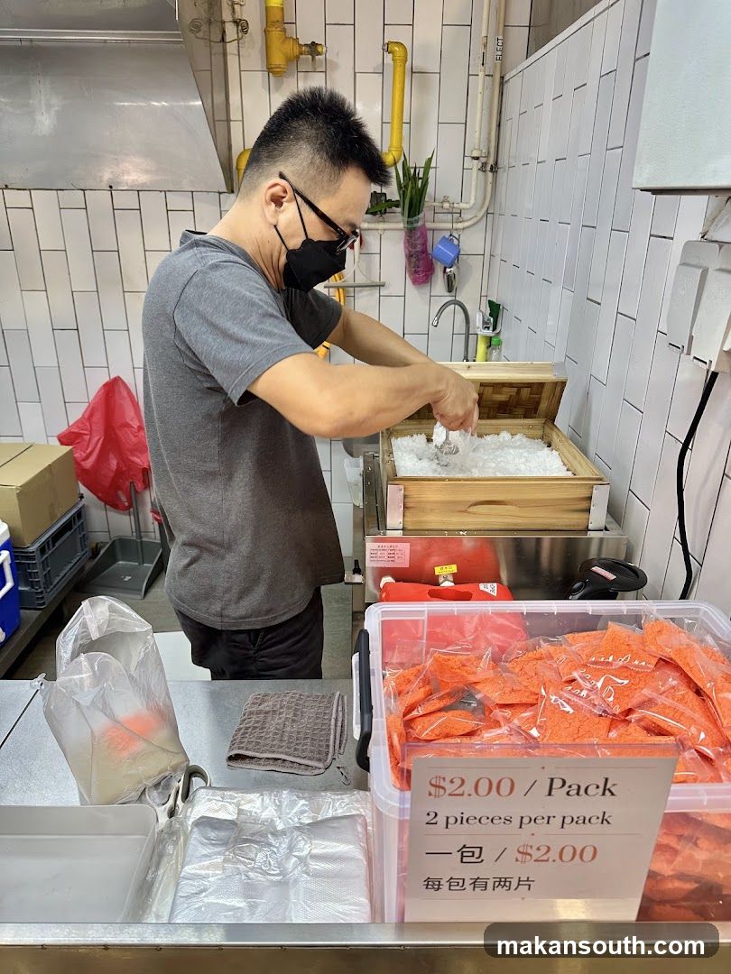 Vendor Preparing Food
