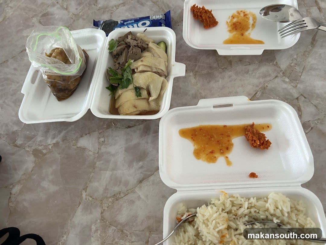 Hainanese Chicken Rice Takeout