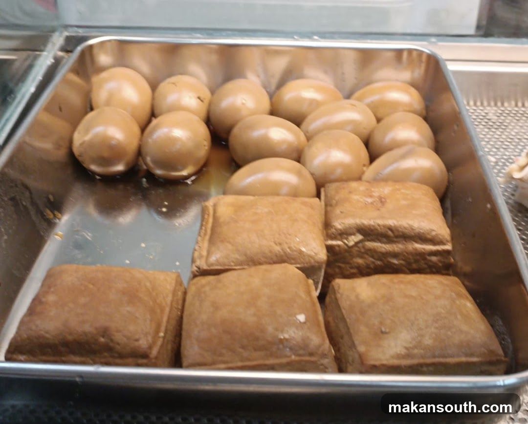 Braised Eggs and Tofu