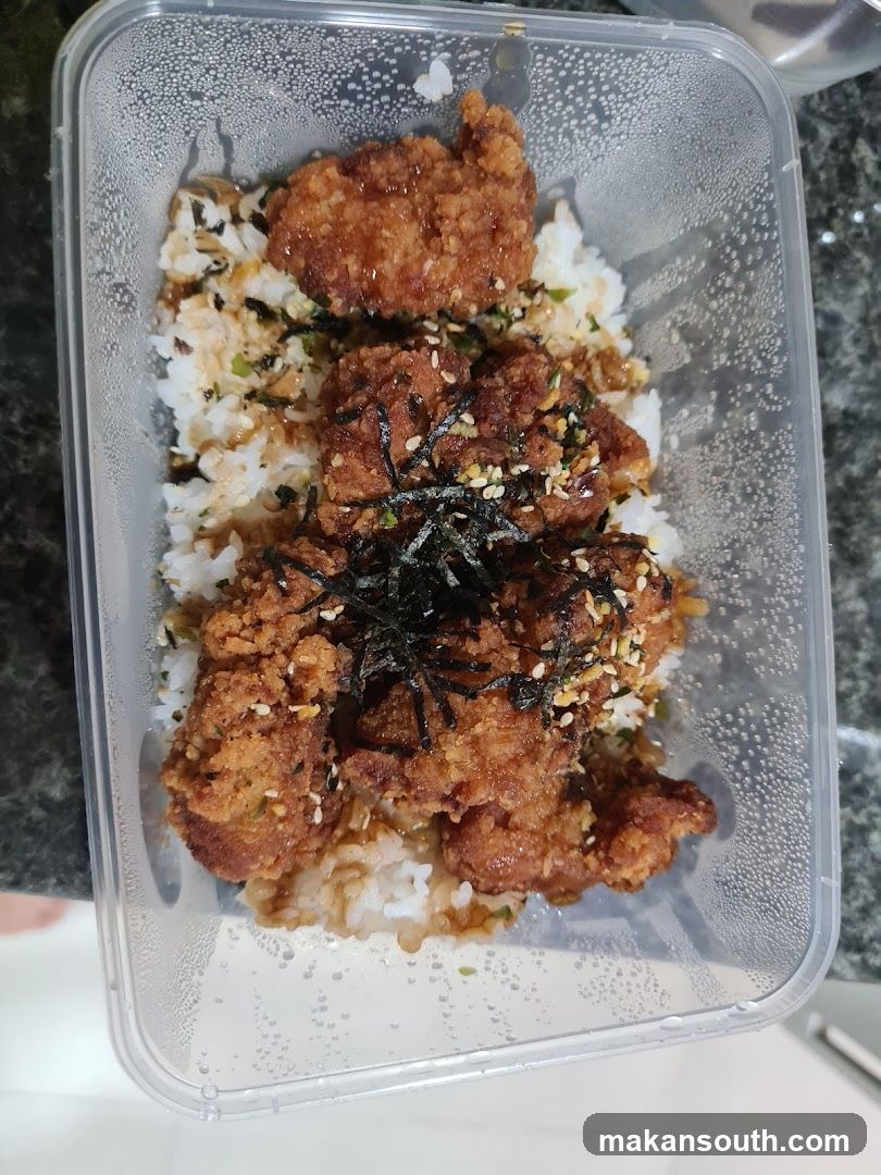 Fried Chicken Rice Bowl