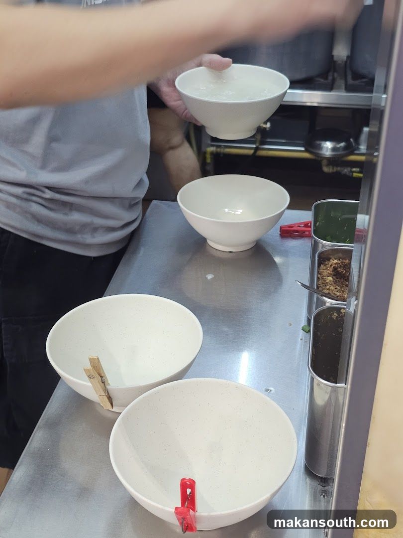 Preparing Bowls