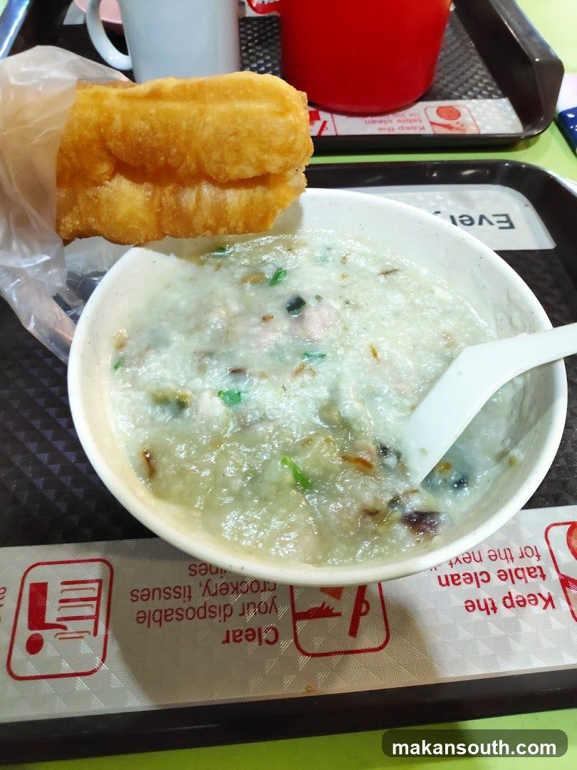 Congee and Fried Dough Stick
