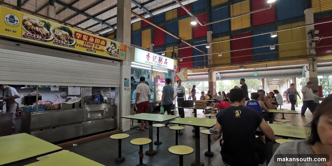Food Stalls in a Market