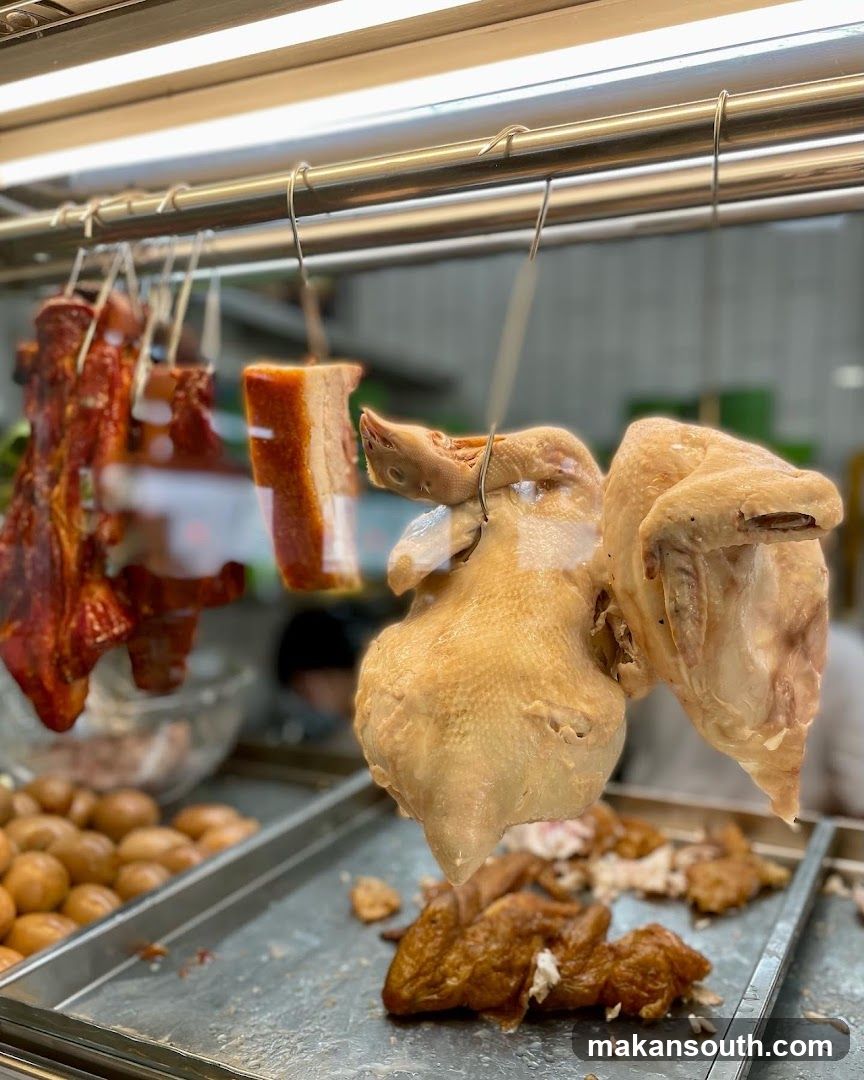 Hanging Meats and Eggs