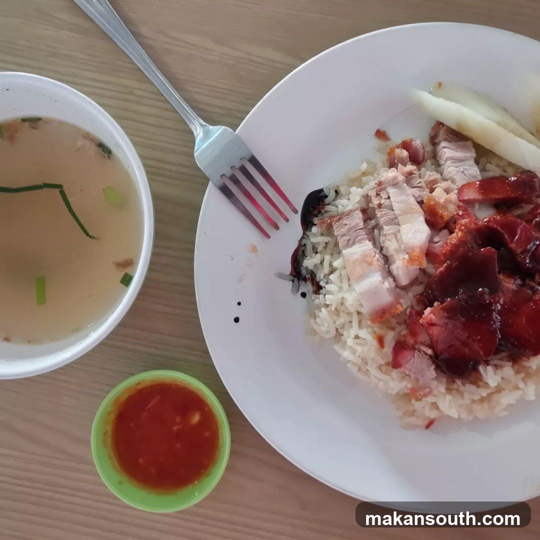 Roast Pork and Char Siu Rice