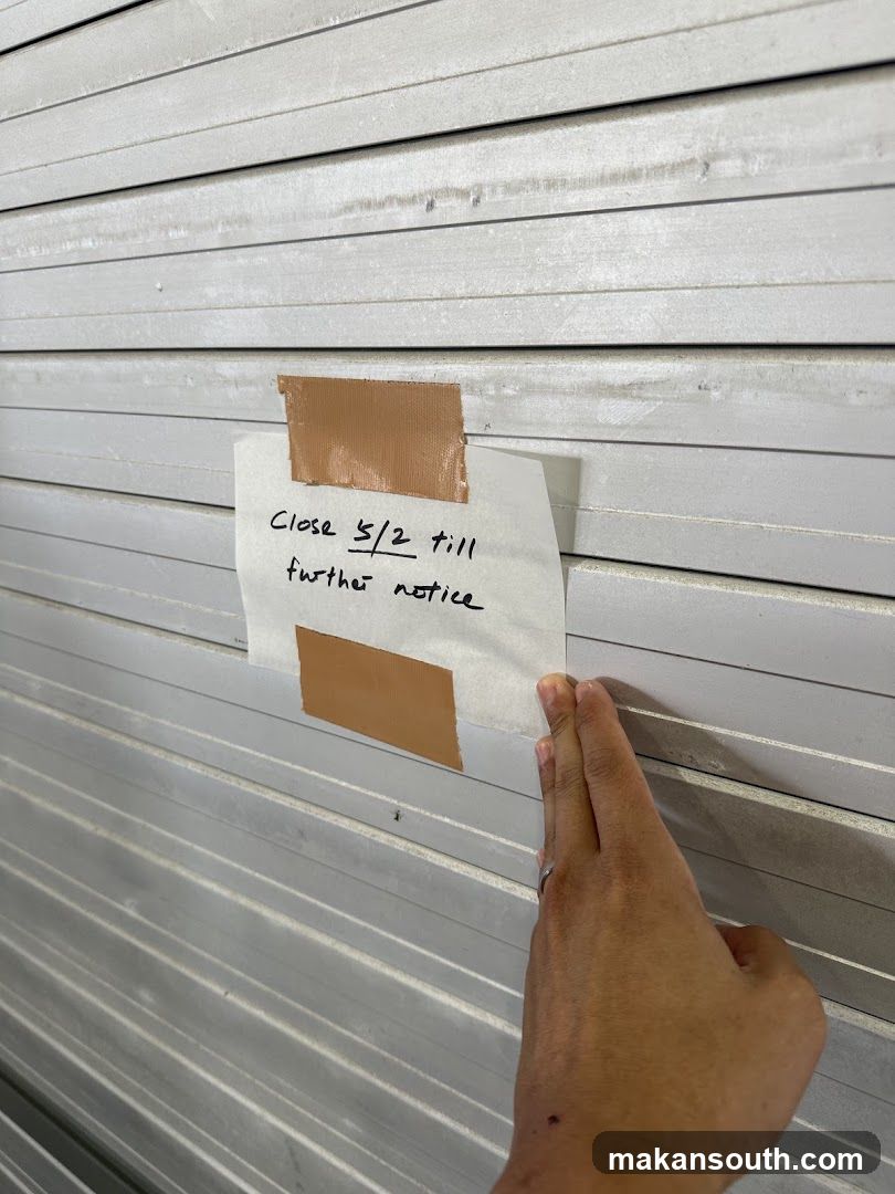Closed Sign