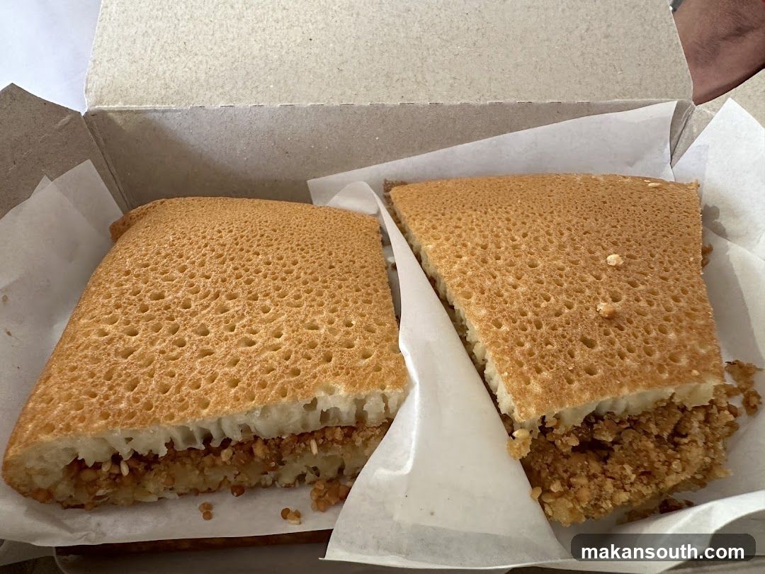 Peanut Pancake Slices