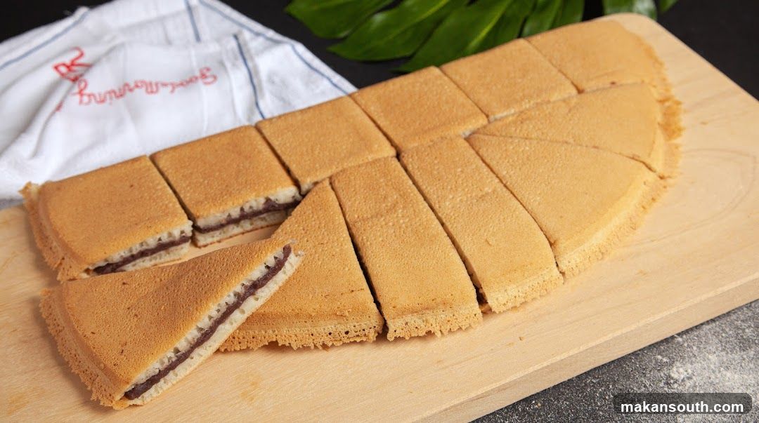 Red Bean Filled Pancakes