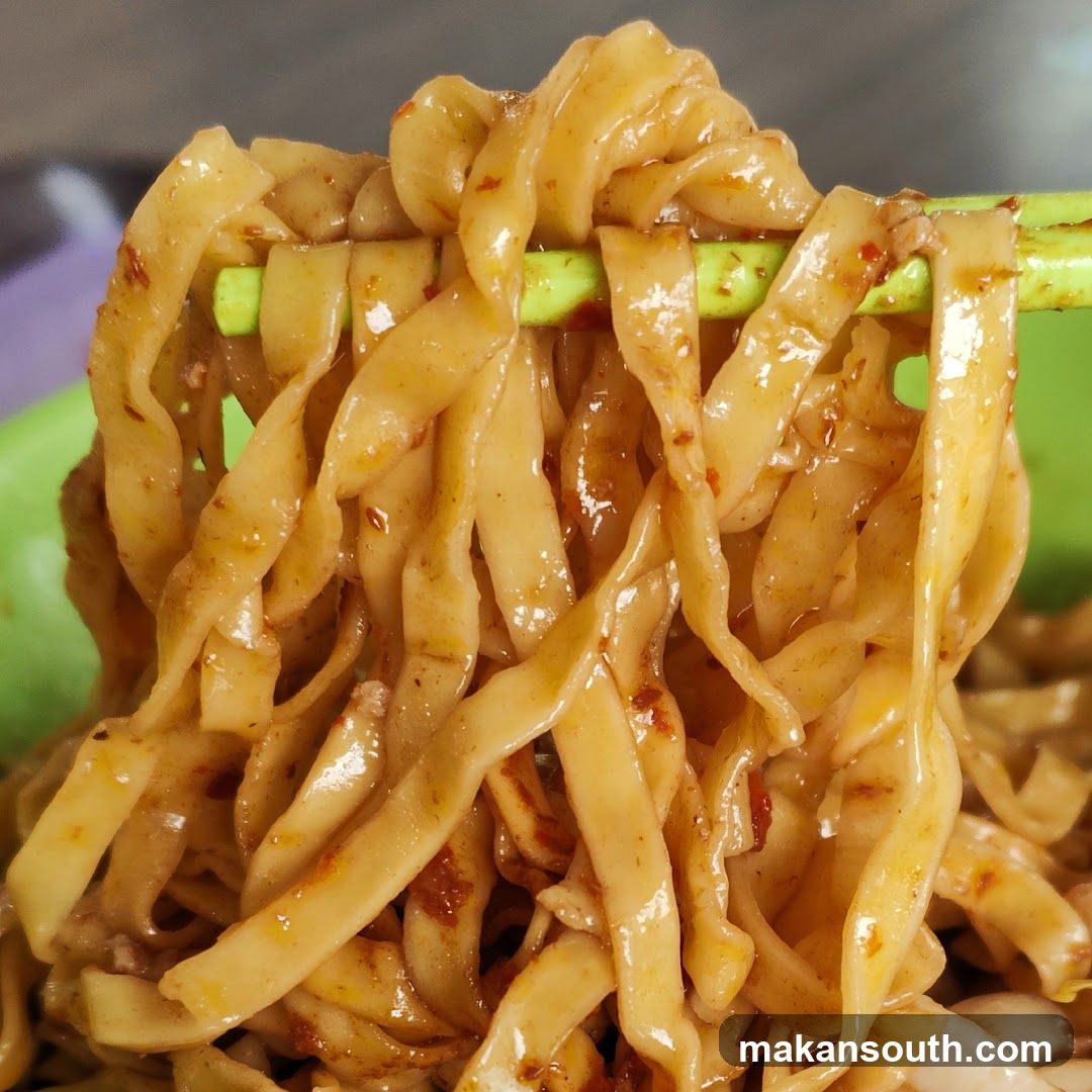Noodles with Chili Flakes