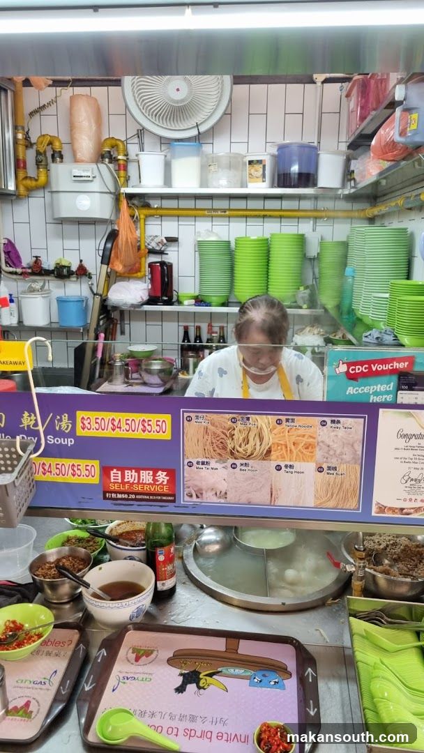 Noodle Stall Counter