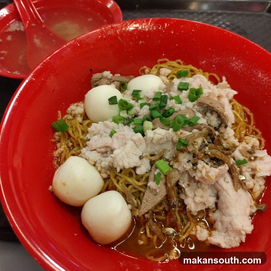 Noodles with Pork and Fish Balls