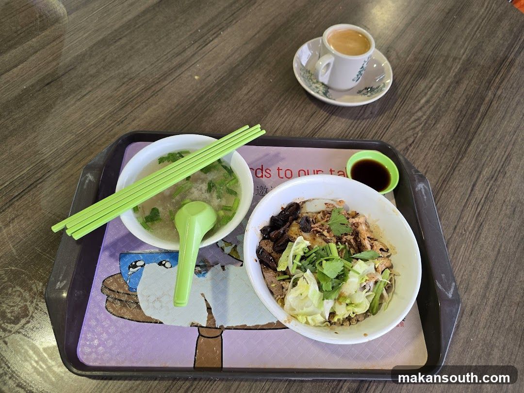 Meal with Coffee