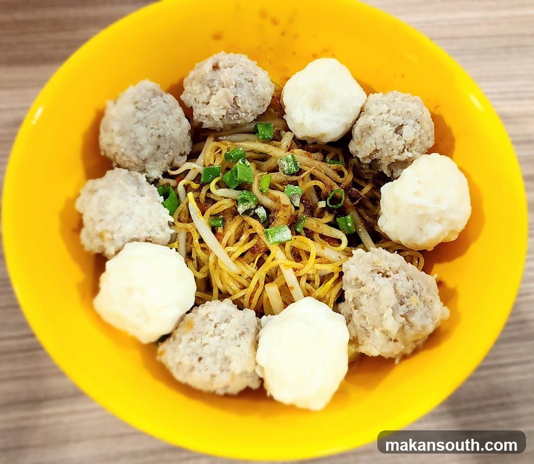 Noodles with Meatballs