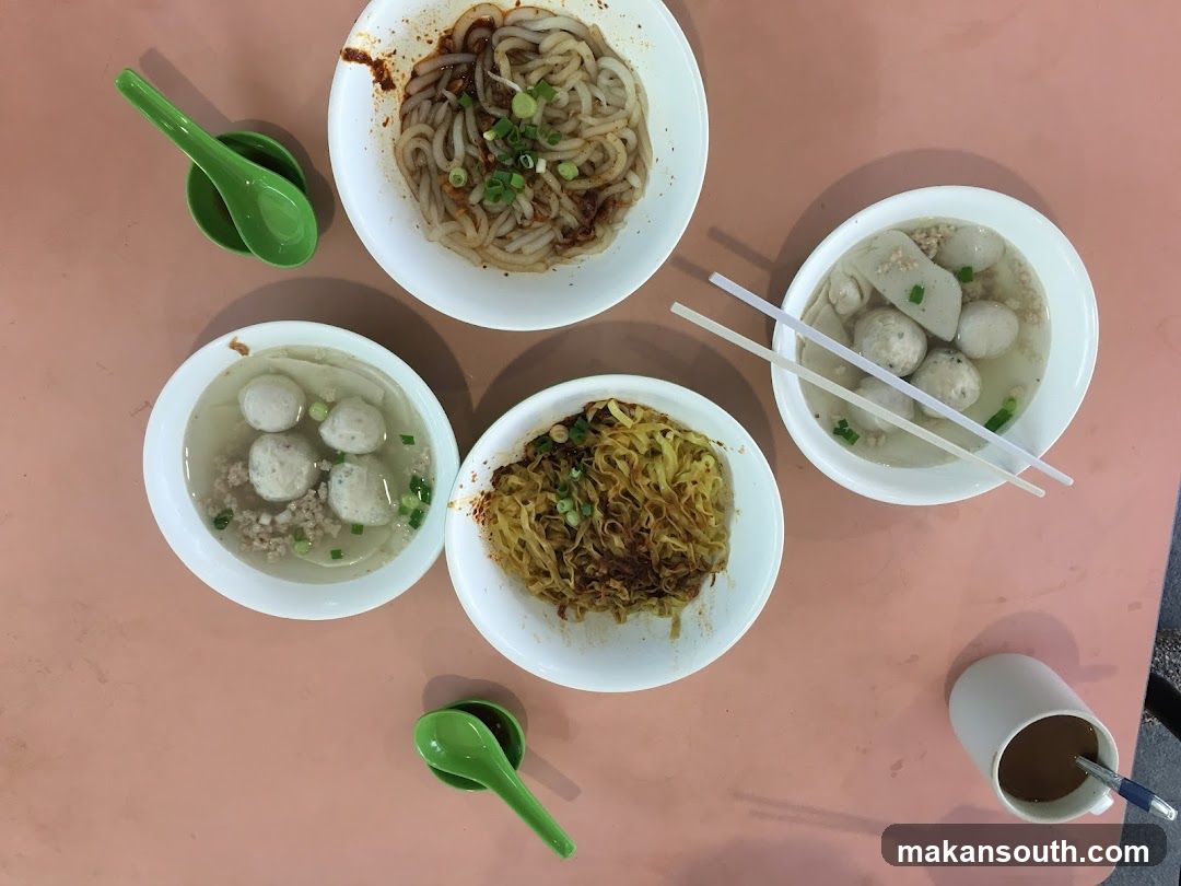 Noodle Dishes and Coffee