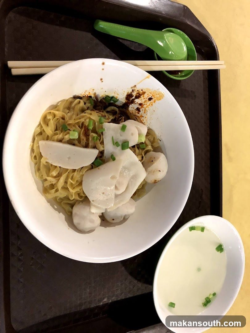 Noodles with Fish Balls and Soup