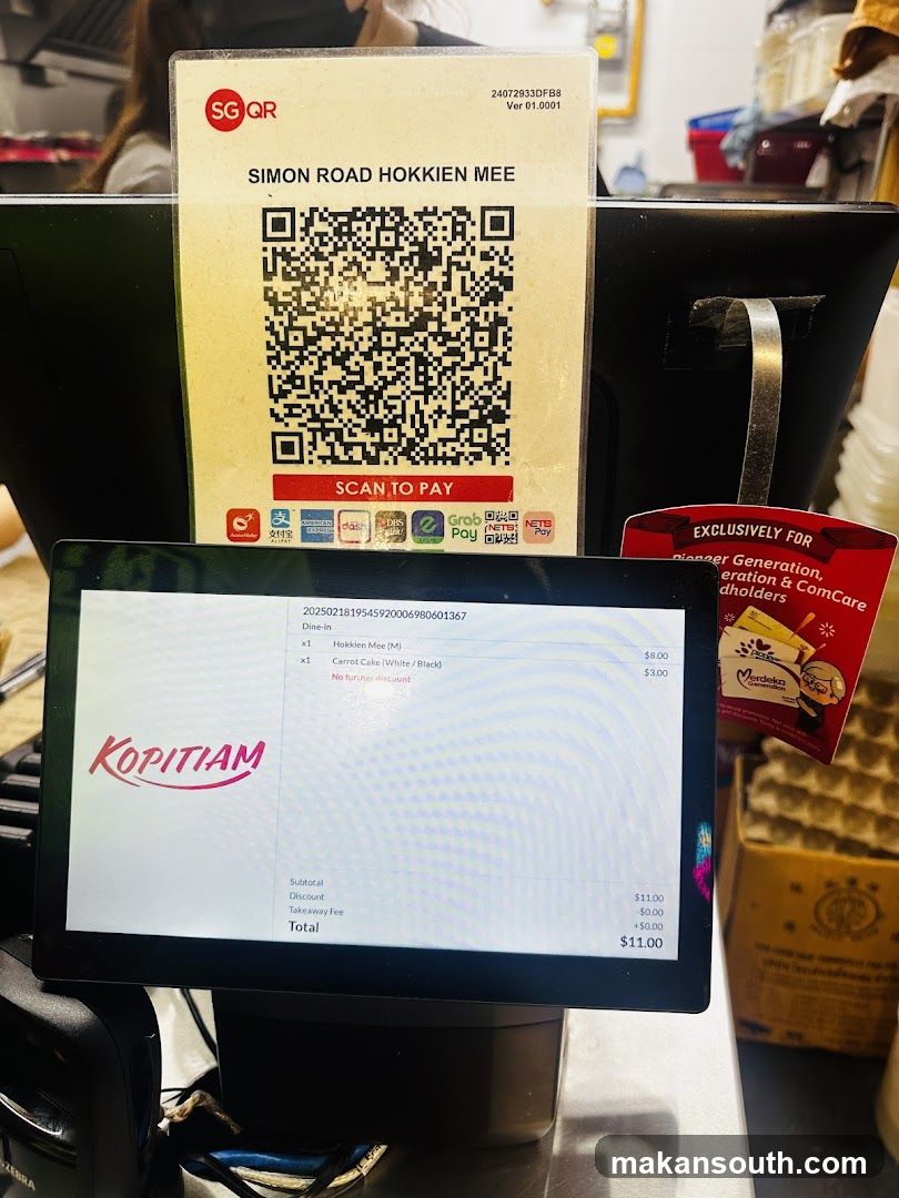 Food Stall with Menu