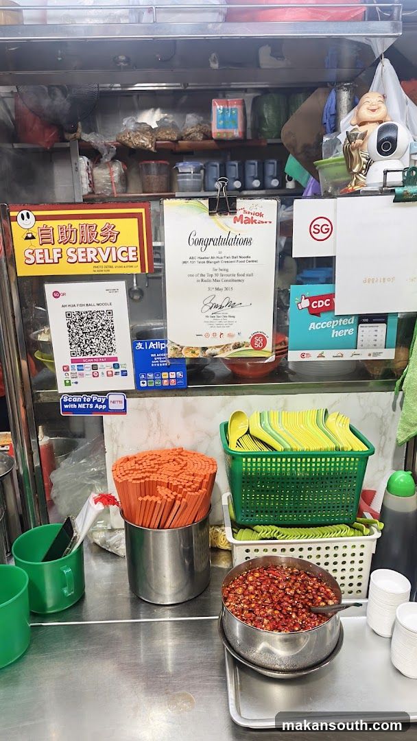 Hawker Stall Display