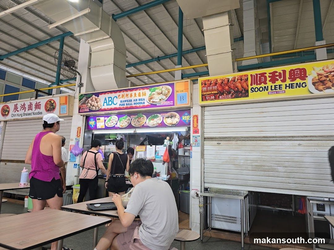 Food Stalls in a Market
