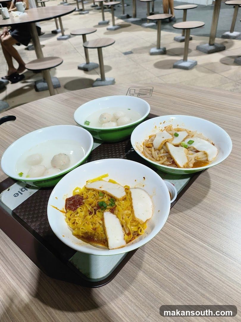 Noodles and Fish Balls