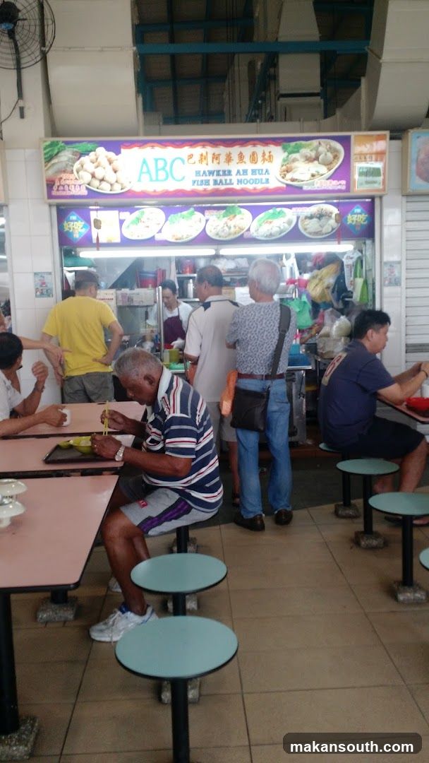 ABC Hawker Ah Hua Fishball Noodle