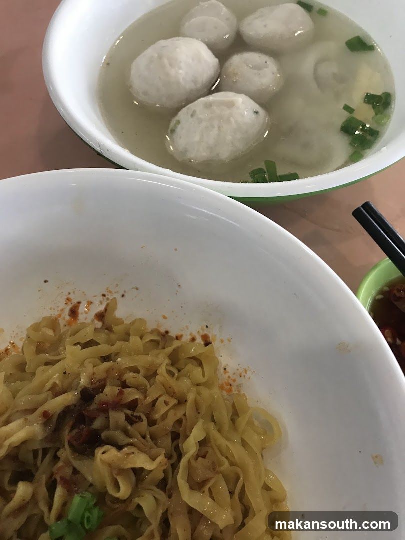Noodles and Fish Balls