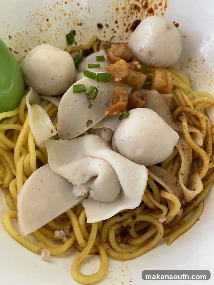Noodles with Fish Balls