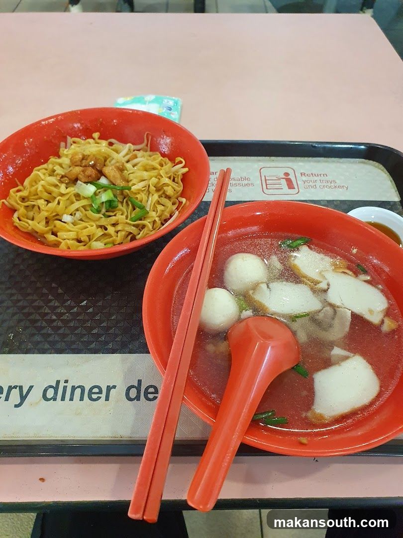 Noodles and Soup Dish